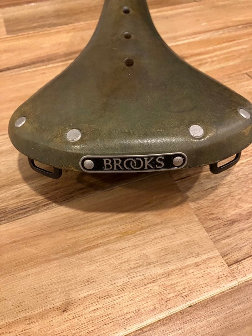 H*r様 BROOKS 革サドル B17 緑