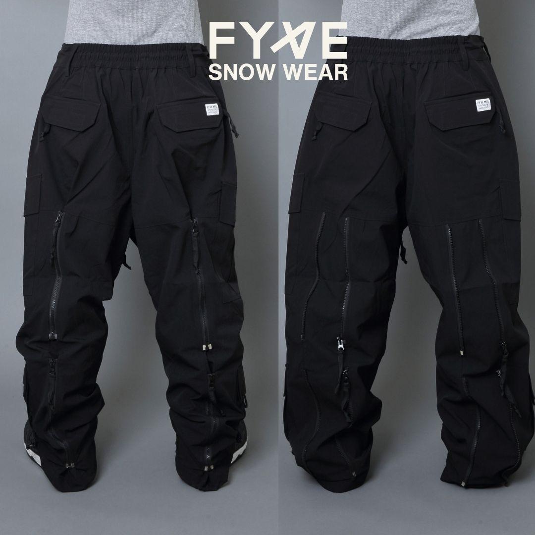Fyve ファイブ スノーボードウェア フーディ パンツ M 新品 BK