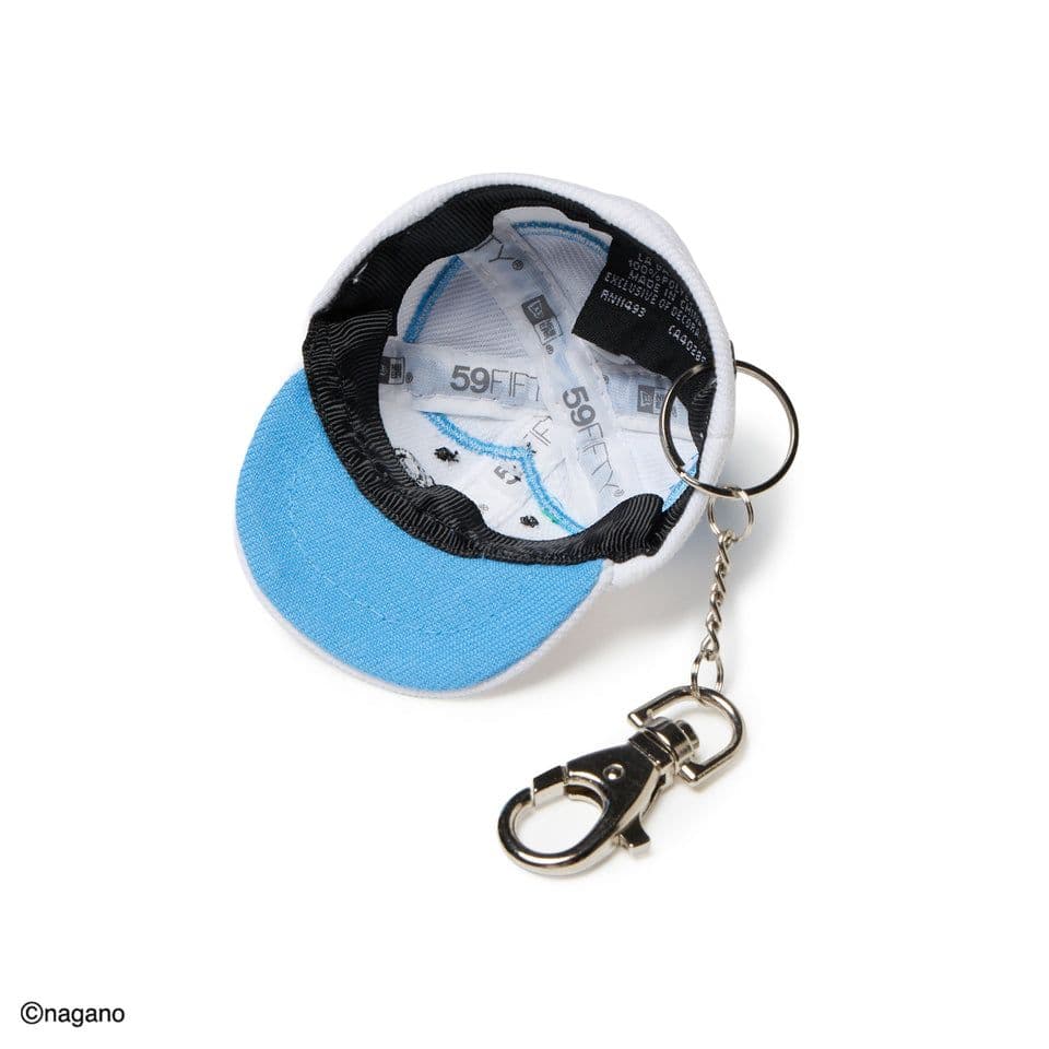 【本日発送・新品】ニューエラ ちいかわ キャップキーホルダー ハチワレ