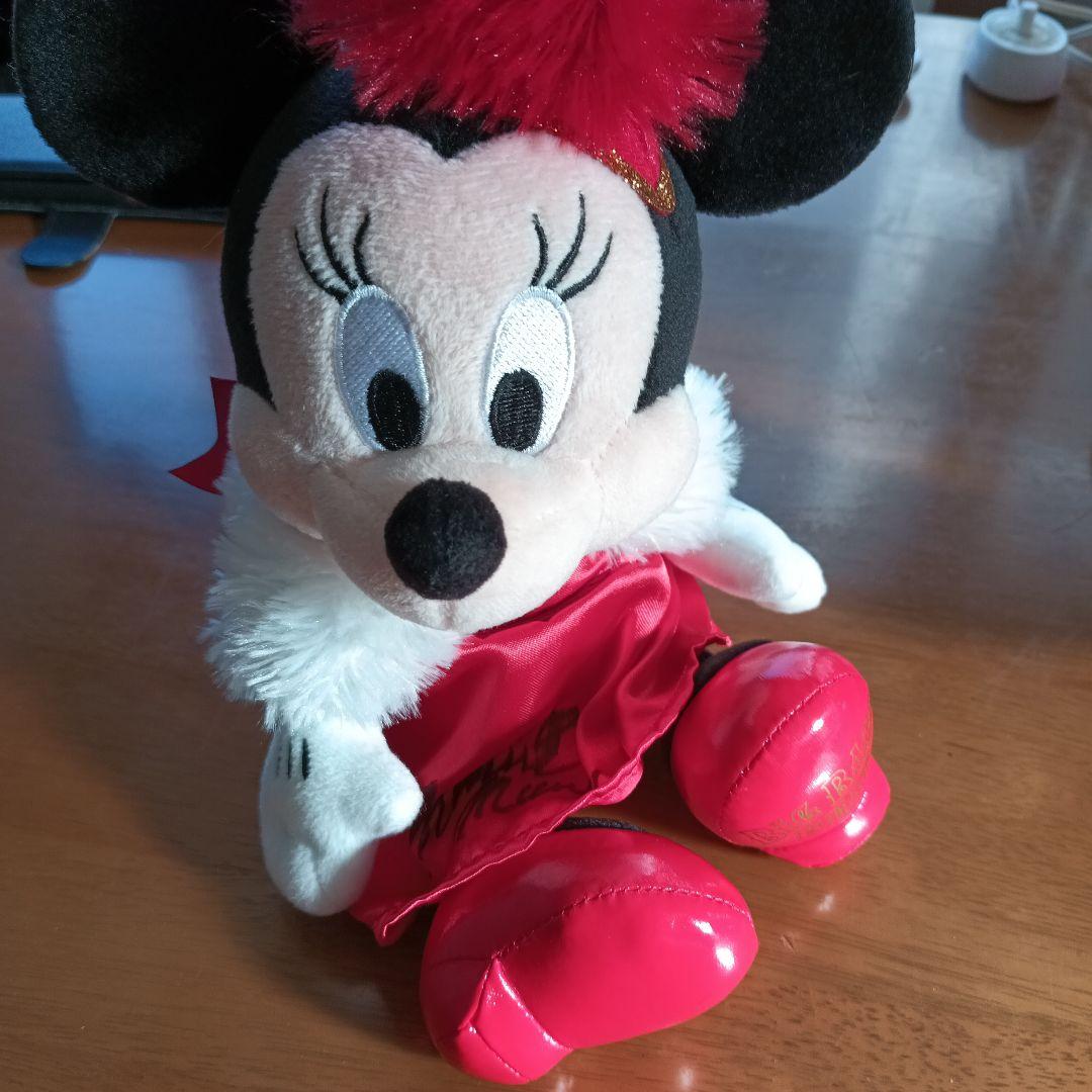 ディズニー　ビックバンドビート　ぬいぐるみ　BBB サイン入27cmDISNEY