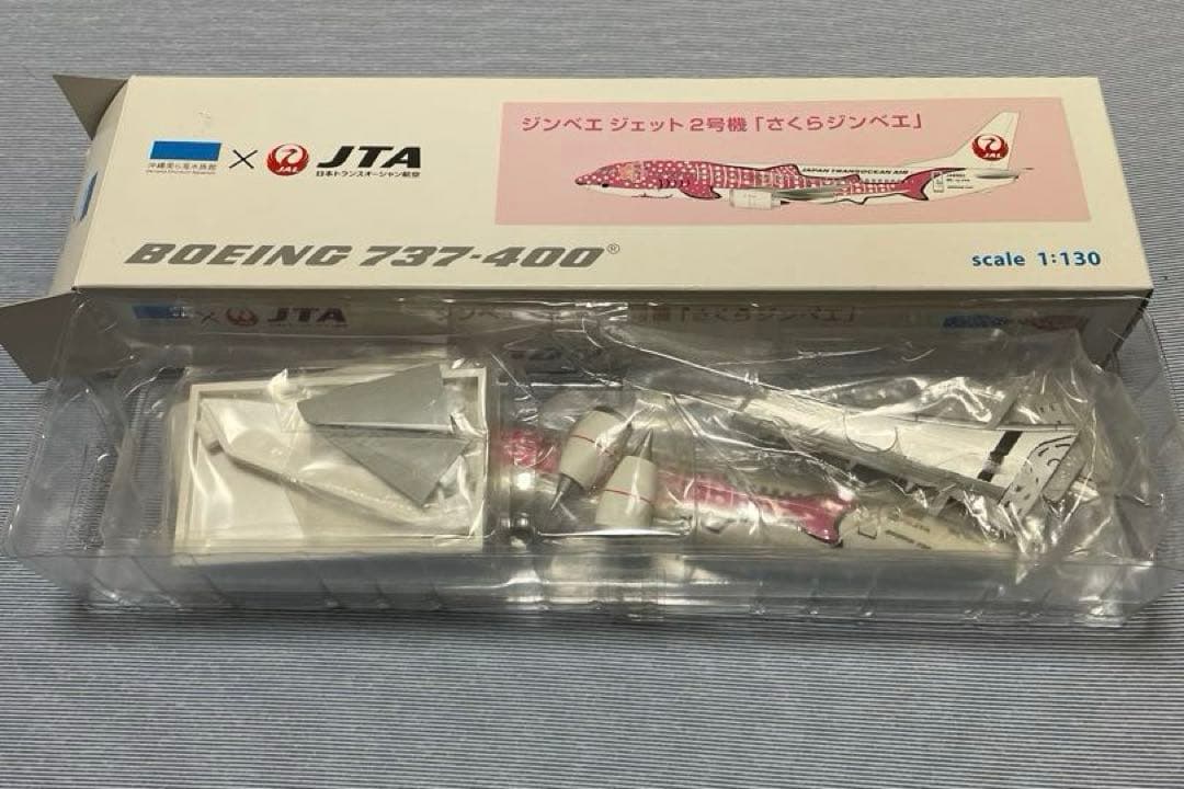 み*る様 【JTA】模型1：130 ボーイング737−400さくらジンベエ