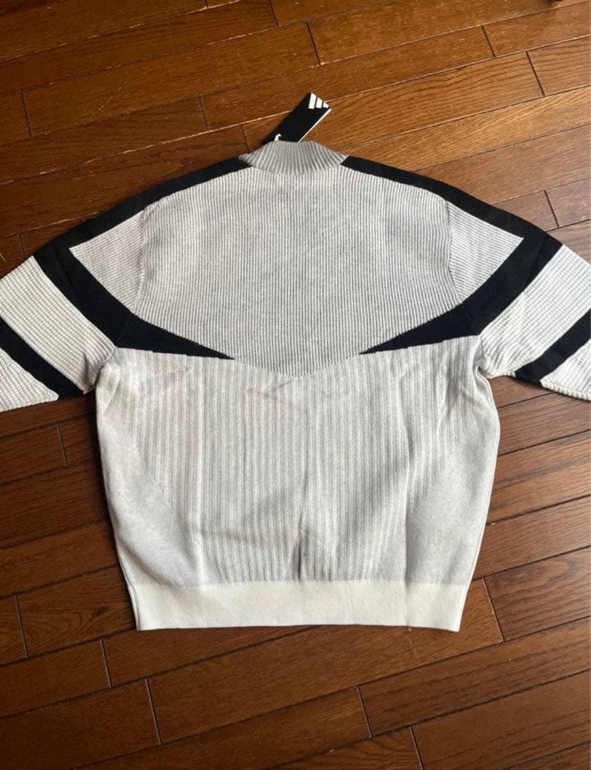 新品　アディダス　adidas ゴルフ　クルー　モックネック 長袖セーター XL
