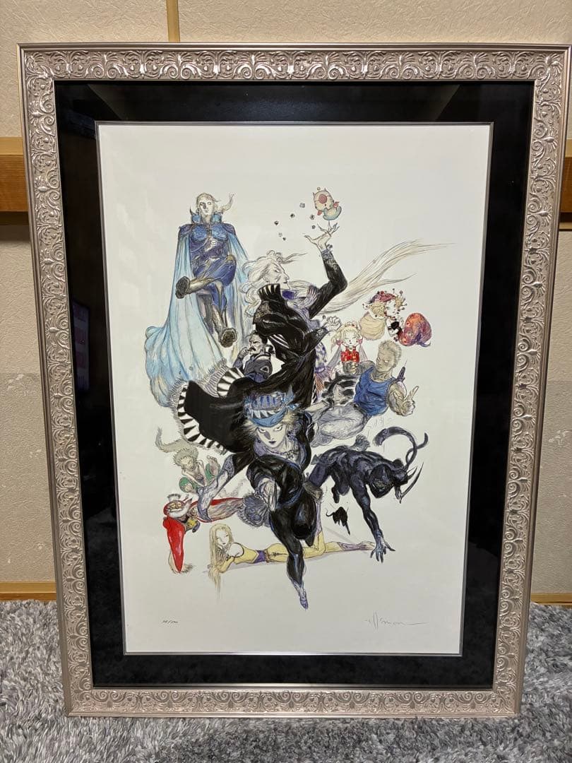 ファイナルファンタジーⅥ アンサンブル　　天野喜孝　ジクレ　版画