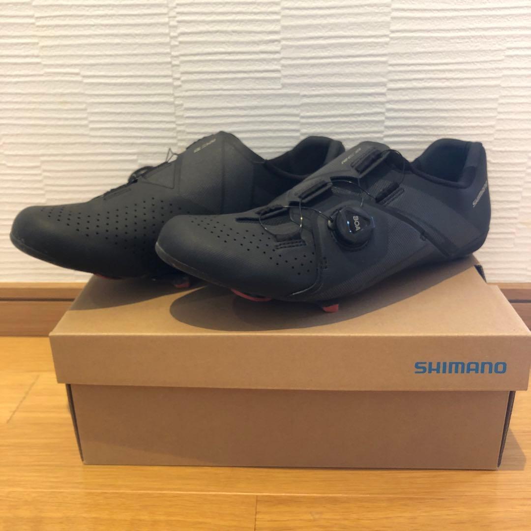 シマノ SHIMANO RC3 ビンディングシューズ サイズ45 ブラック