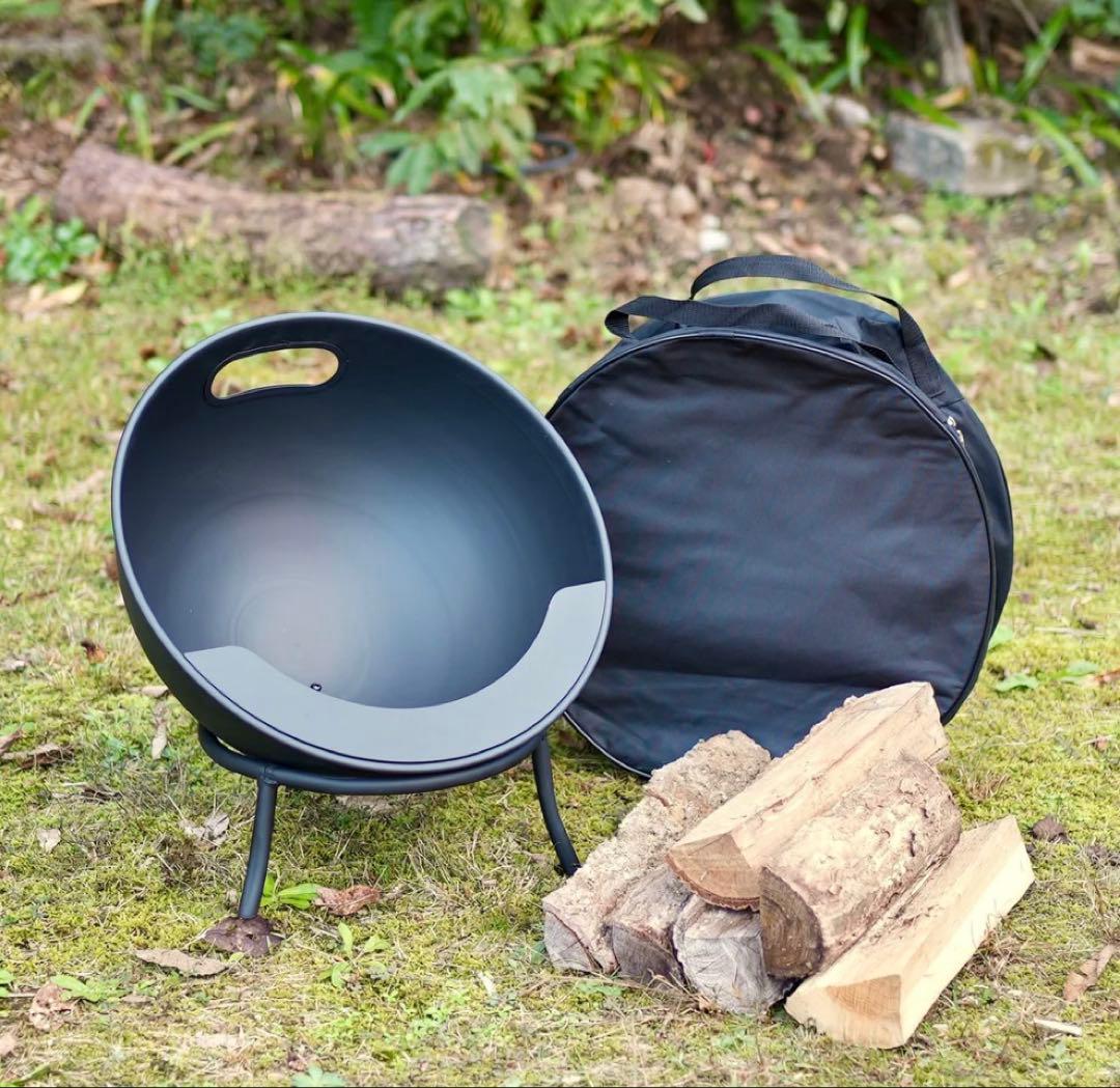 難アリ アウトレット 焚き火台 コンパクト 収納バック付き 46cm 新品未使用
