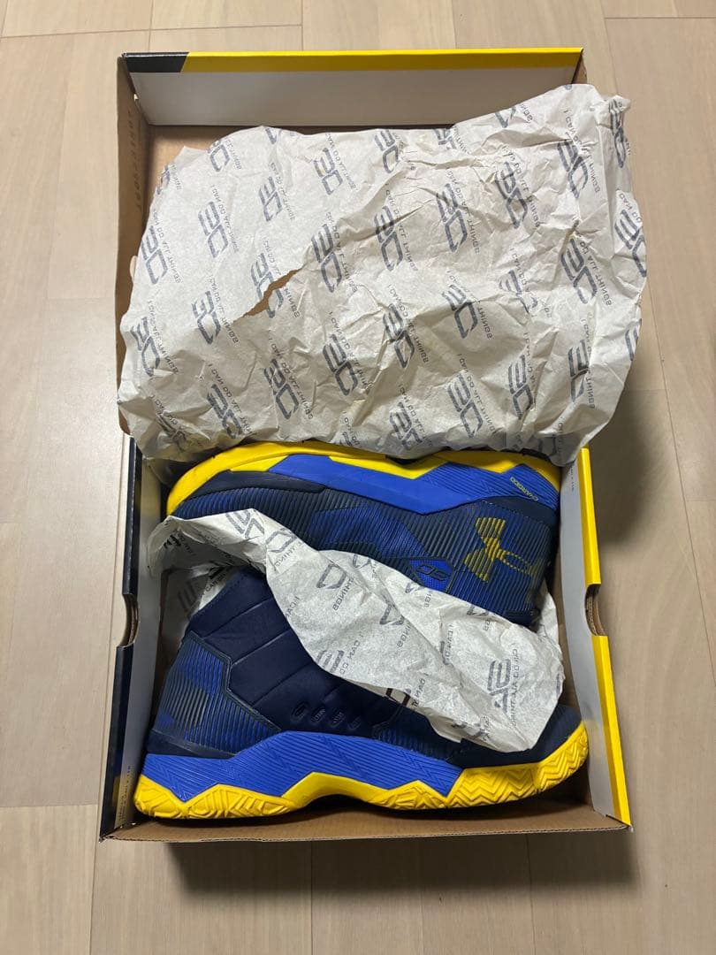 Under Armour SC30 バスケットシューズ ネイビー/イエロー