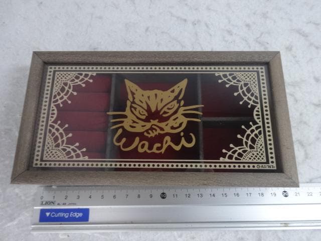 新品　ジュエリーボックス　レース　小物入れ　うでぐみ　わちふぃーるど　ダヤン　猫