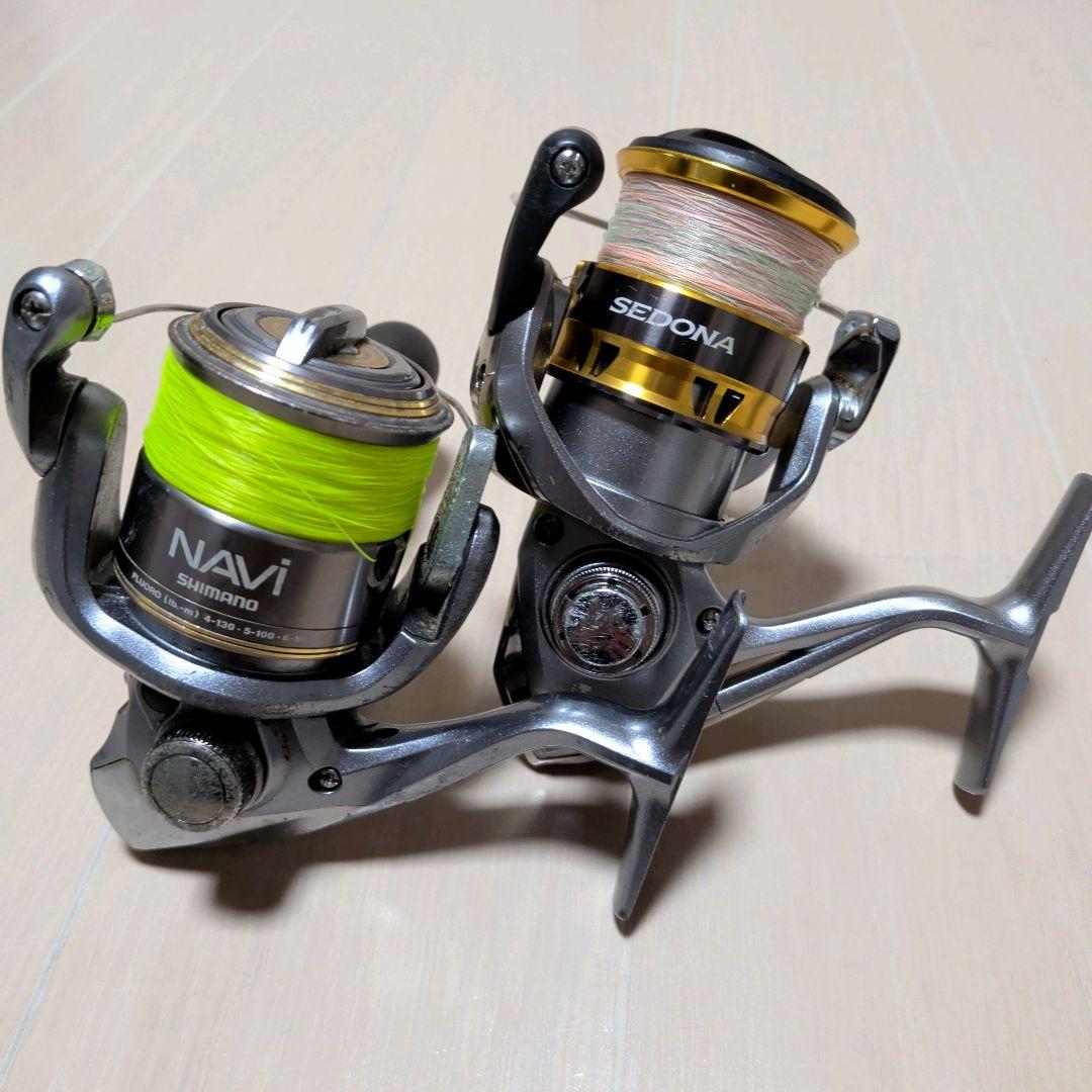シマノ セドナ 2500＆ナビ 2500S 2台セット　 SHIMANO