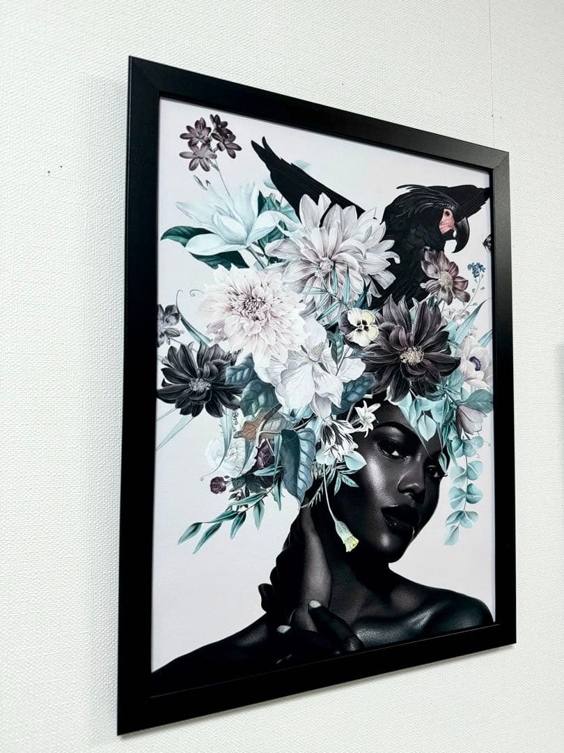 No.224フレーム付きキャンバスアート　オシャレ絵画　ブランドアートポスター