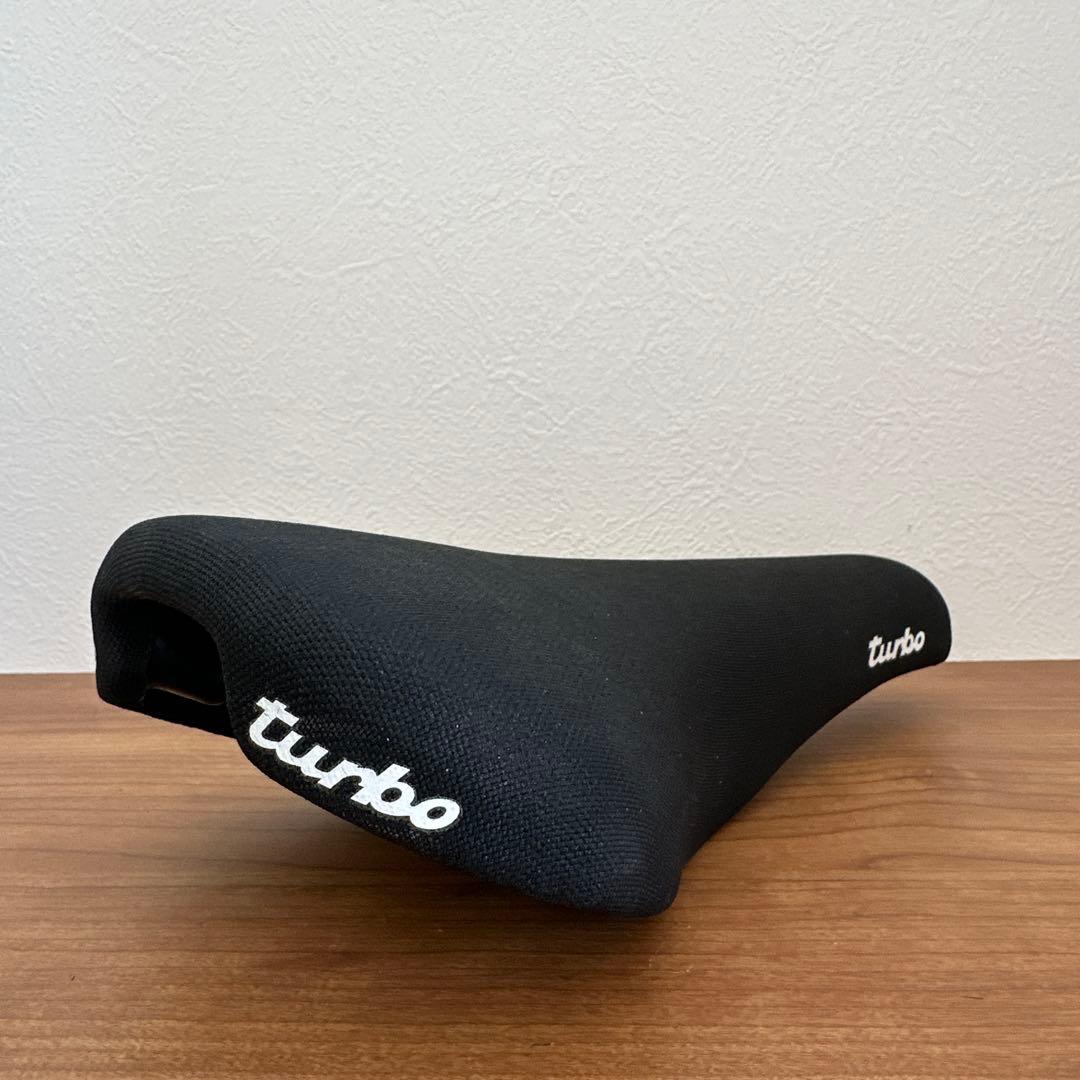【美品】selleITALIA turbo サドル 黒