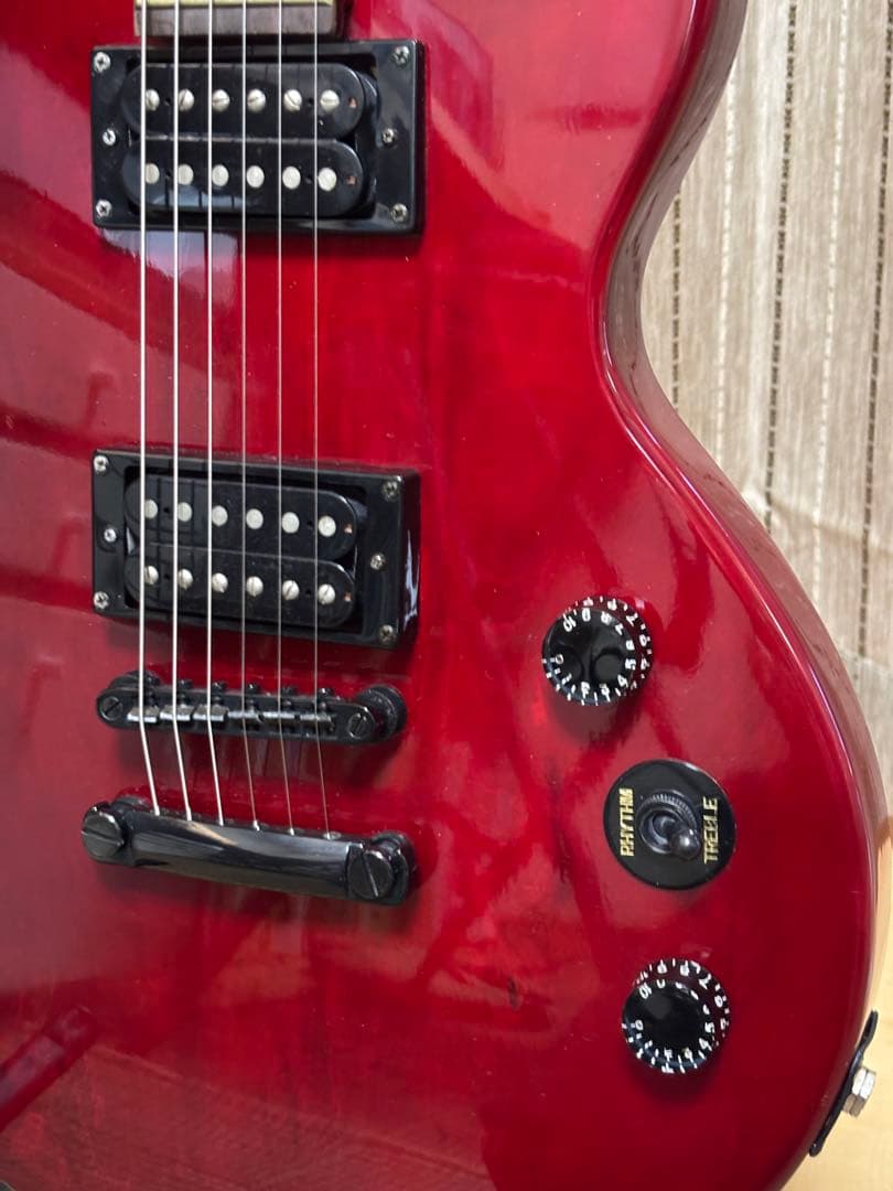 Epiphone Les Paul Special 限定ワイン　クロームブラック