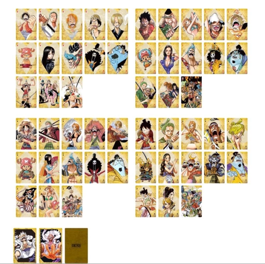 トランプ ONE PIECE GOLDEN PLAYING CARDS