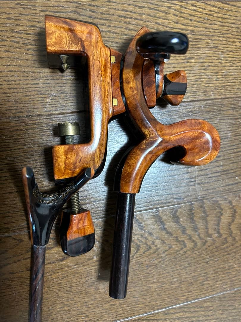 g*1様 ヘラブナ釣具　夢釣工房黒檀花梨張