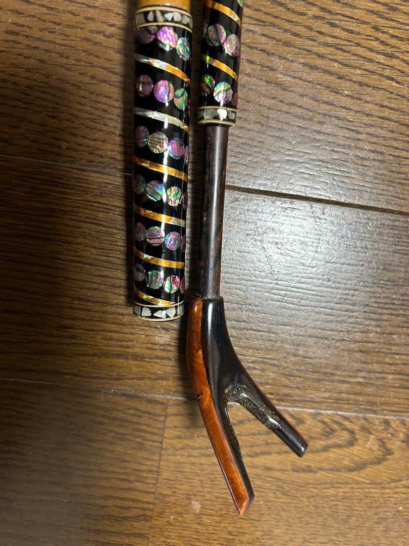 g*1様 ヘラブナ釣具　夢釣工房黒檀花梨張