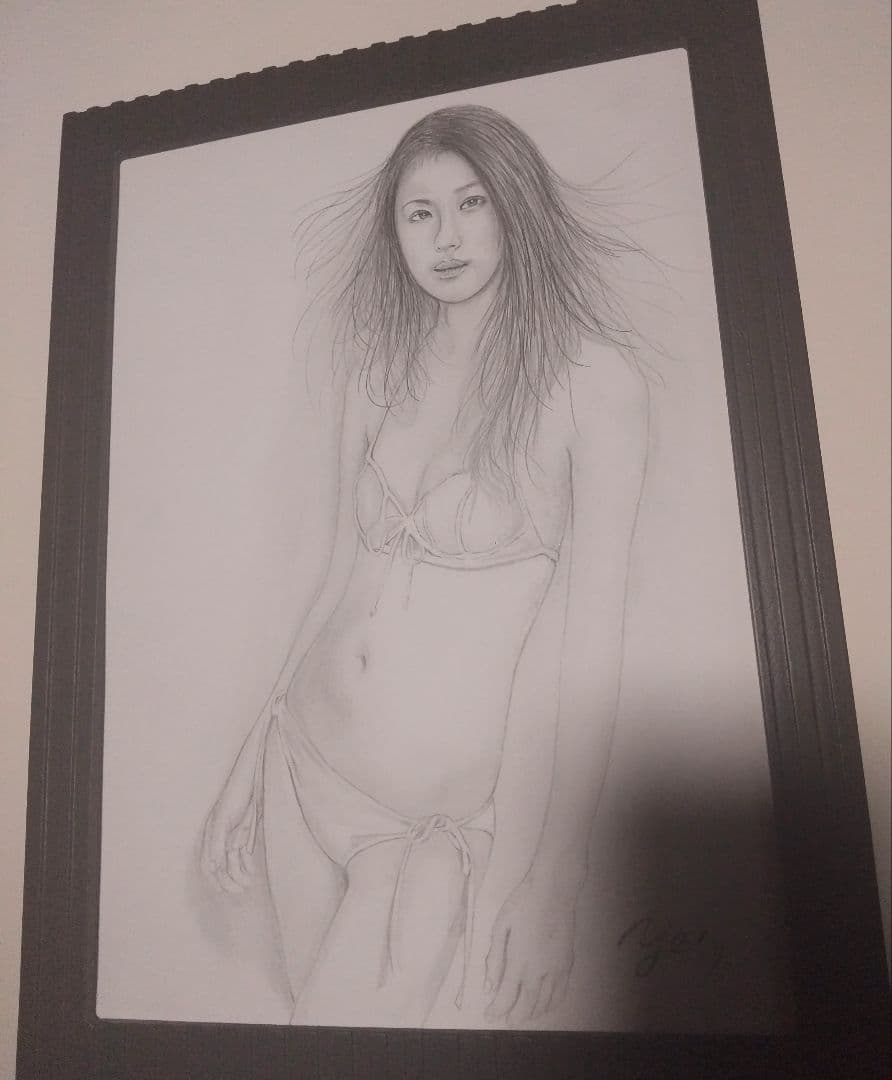 裸婦、美人画、絵画、山本英二、微風M、新品額縁、真作、高塚省吾、森本草介