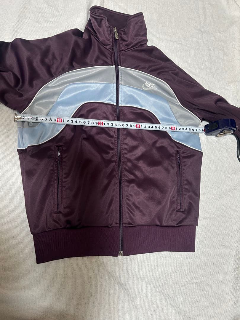 80s NIKE 紺タグ TM表記 日本製 トラックジャケット ジャージ M
