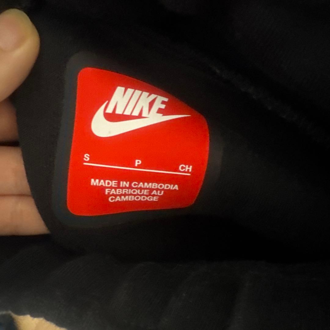 NIKEテックフリース 黒 上m下sサイズ