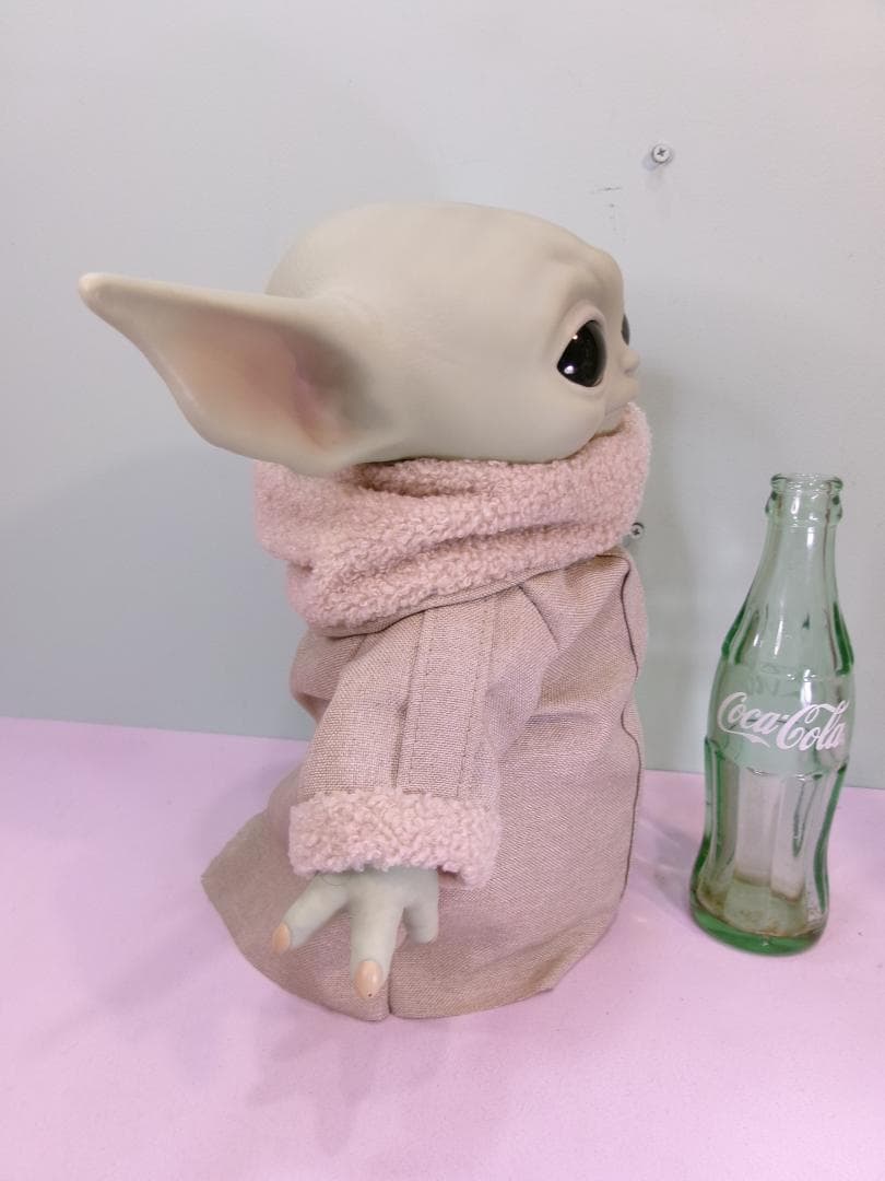スターウォーズ マンダロリアン ベビーヨーダ 等身大 プラッシュドール