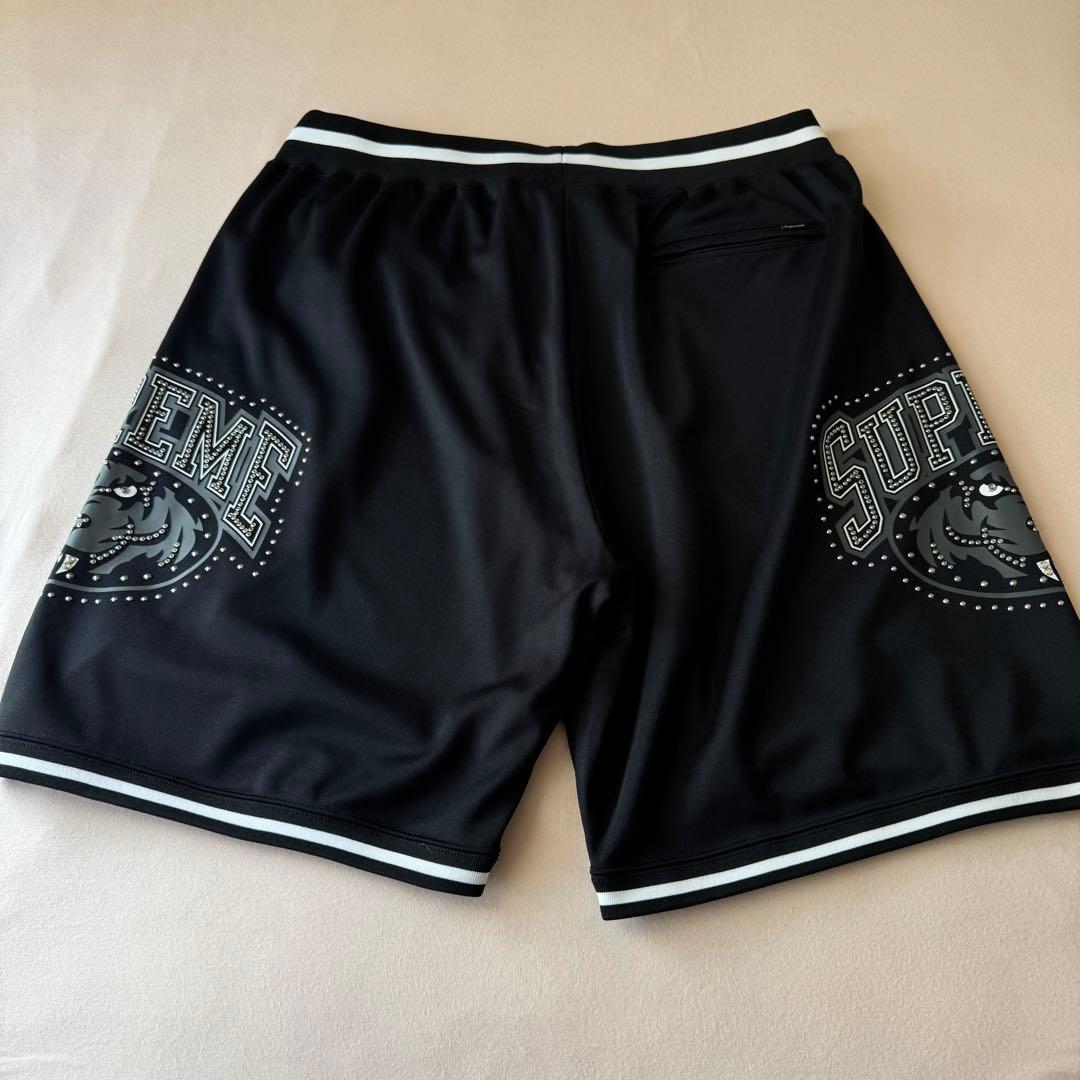 SUPREME 25SS スタッズ バスケットボール ショーツ　L ブラック