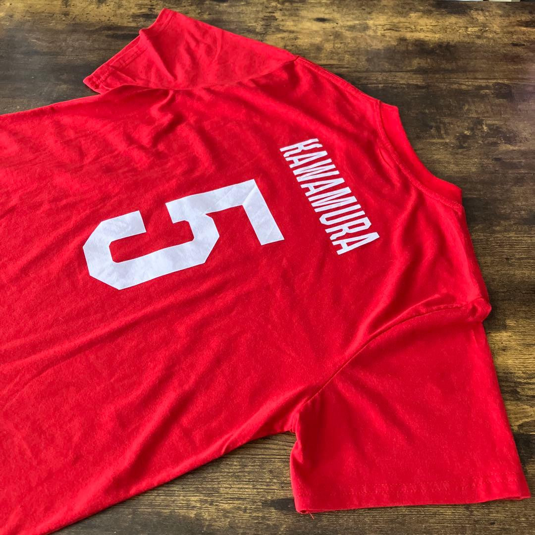 日本代表男子バスケットボール アカツキジャパン 河村勇輝選手 Tシャツ Ｌサイズ