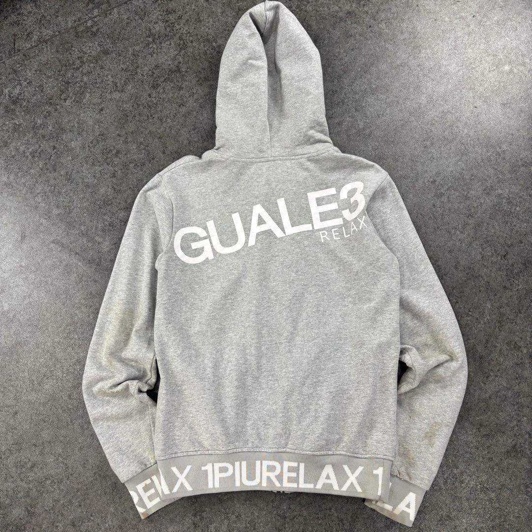 1PIU1UGUALE3 RELAX セットアップ 上下 ラインストーン グレー