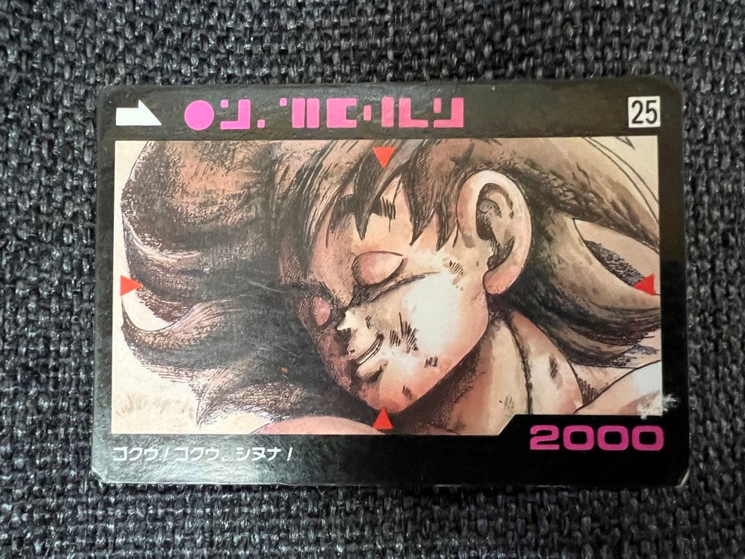 希少 1990年 アマダ ドラゴンボールZ PPカード No.25 悟空