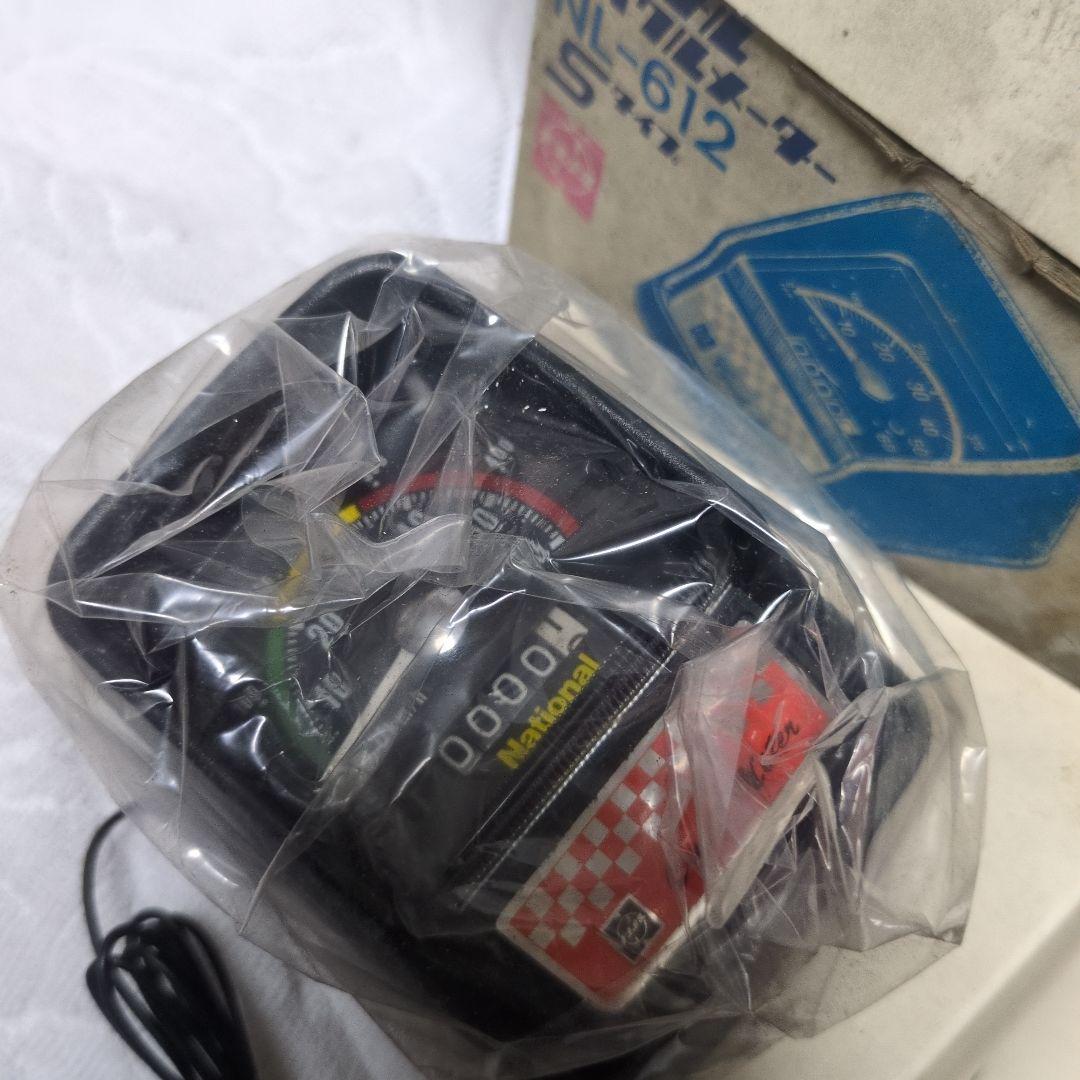 新品未使用　昭和レトロ　ナショナルサイクルメーター