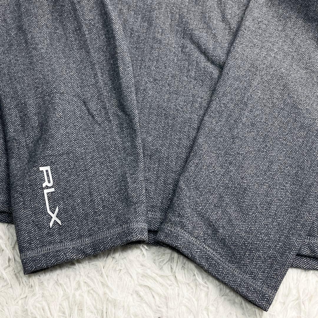 美品 Lサイズ RLX ラルフローレン ハーフジップ ジャケット ストレッチ