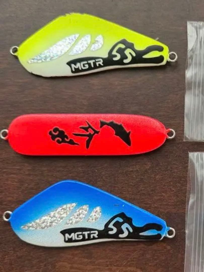 MGTR スプーンルアー 3個セット マグトラ　nanac サケノスケ