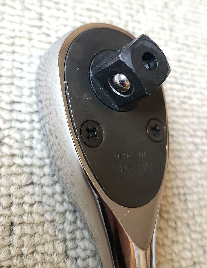 京都機械工具(KTC)12.7sqラチェット&スピンナハンドル