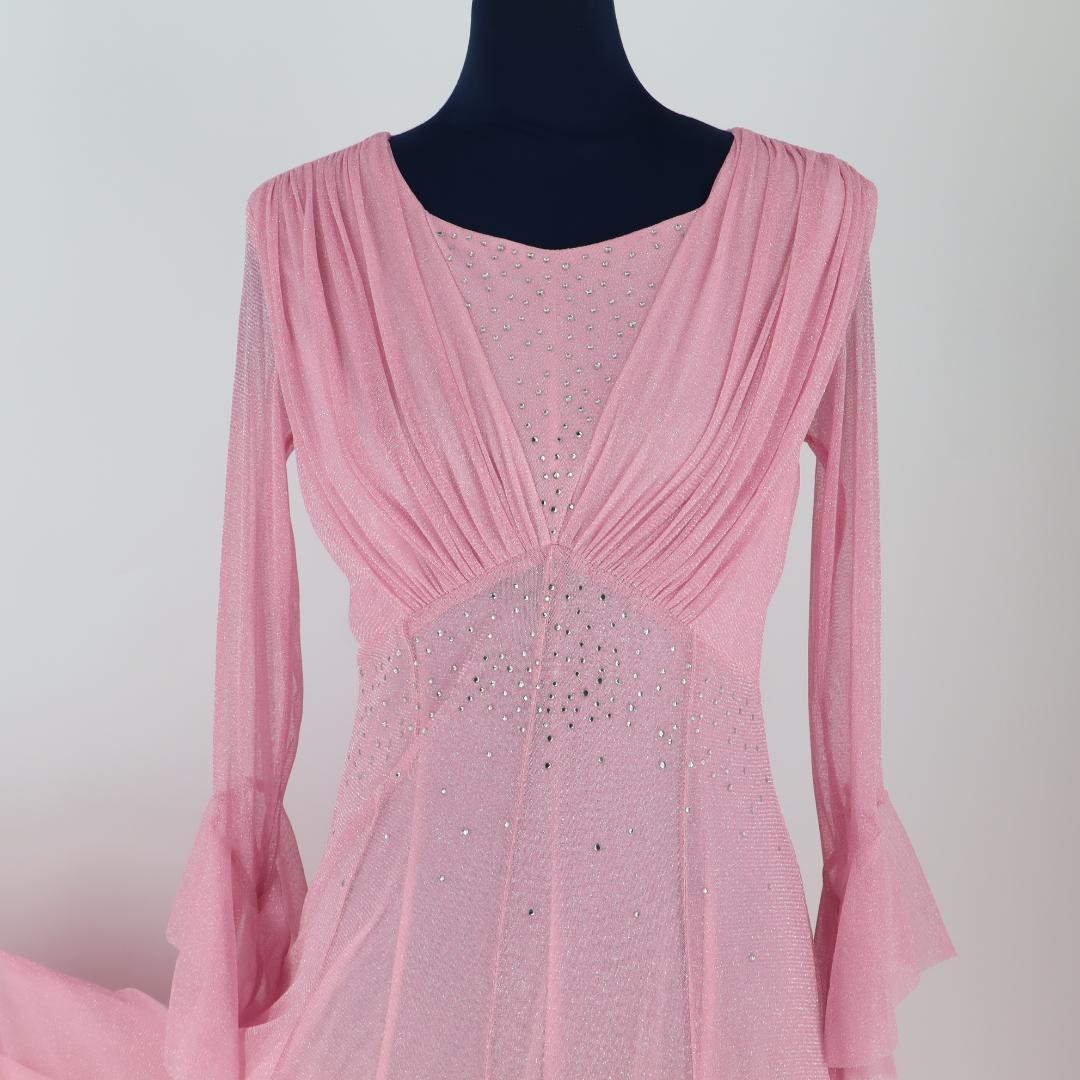 【美品 社交ダンス衣装】prima boutique プリマブティック ドレス