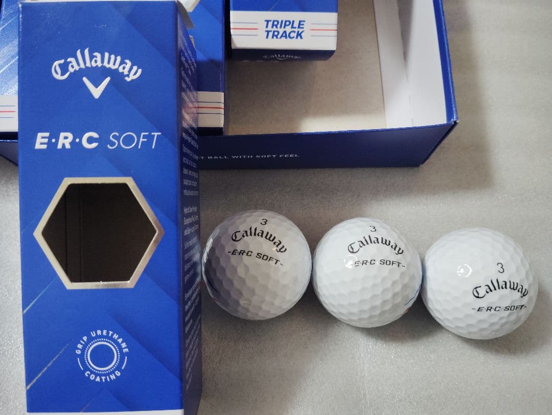 Callaway ERC SOFT 25 TRPLTRK 12球　ホワイト
