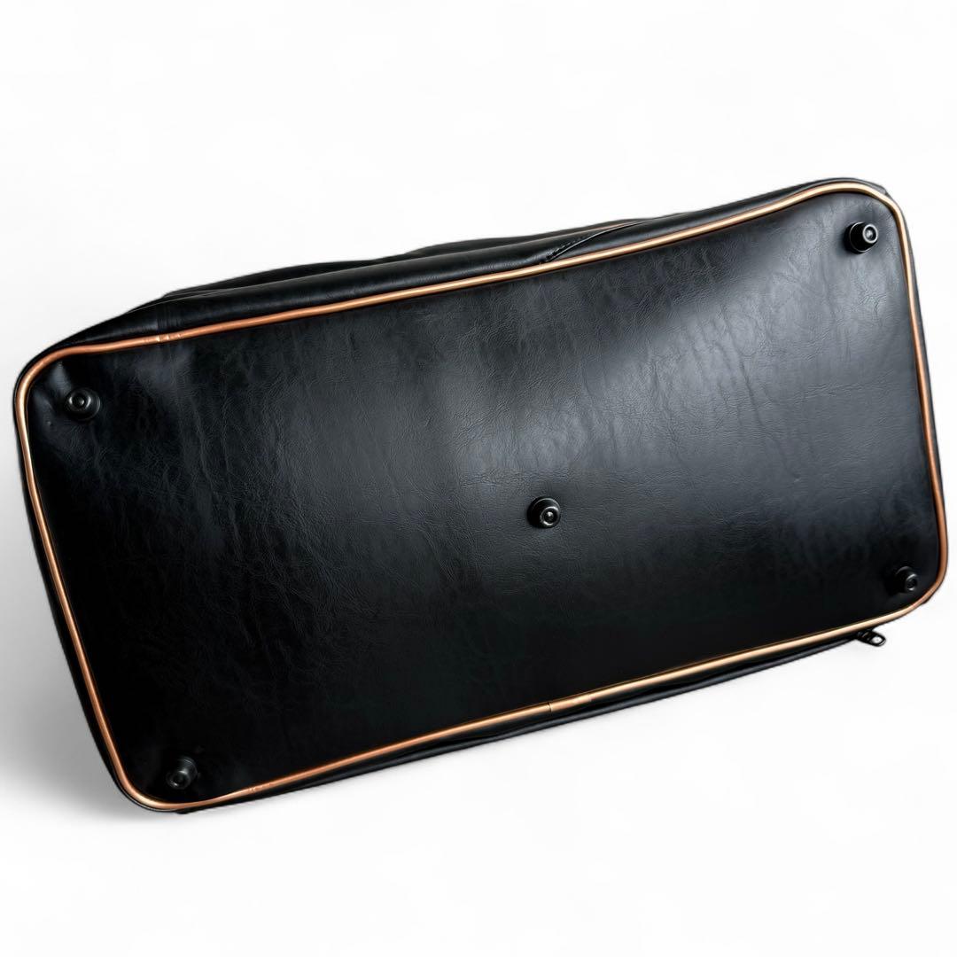 極美品 入手困難 ナイキゴルフ 2way ボストンバッグ ショルダー 黒×金