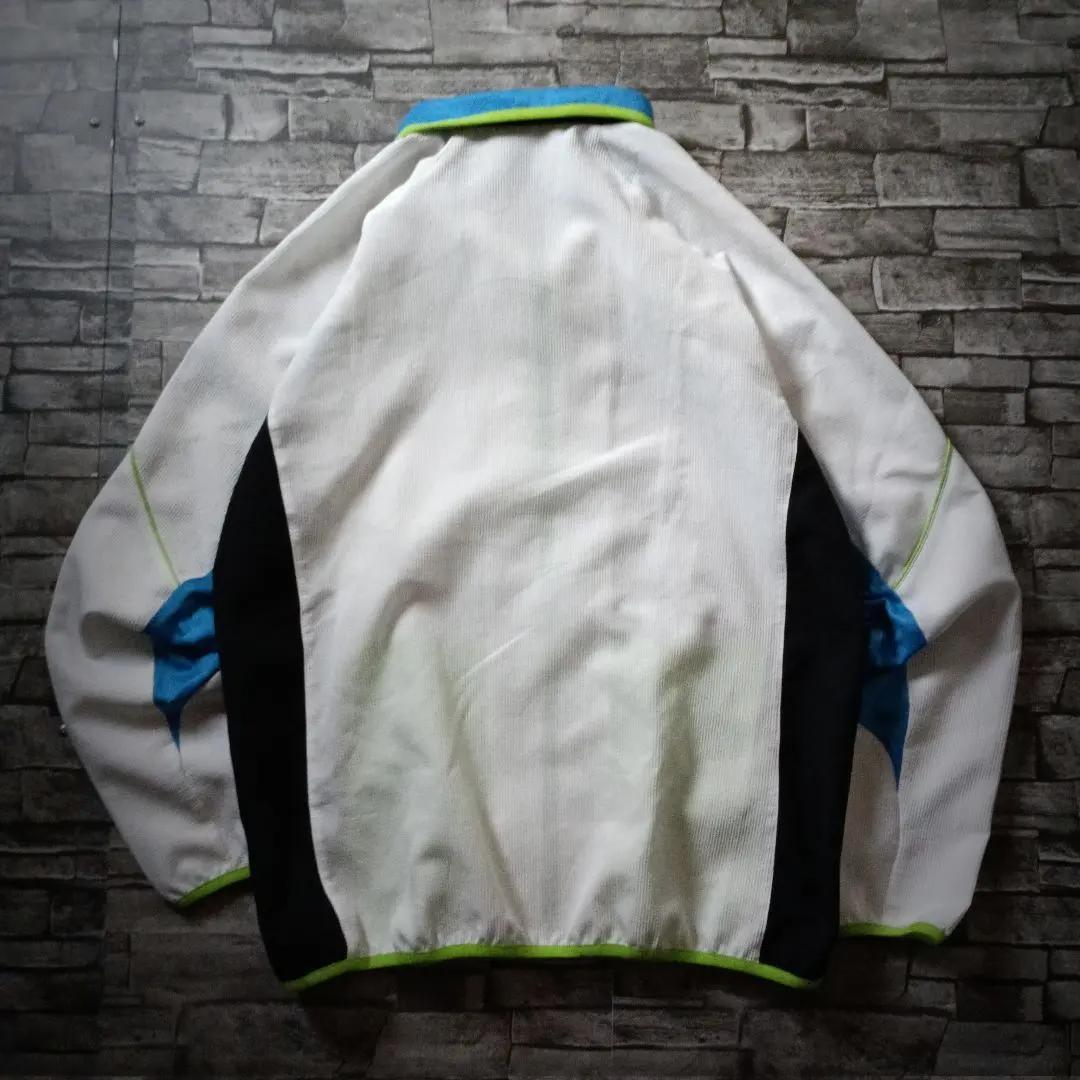 UMBROナイロンジャケット ダイヤモンドロゴ ワッフル生地 肩ロゴ XL