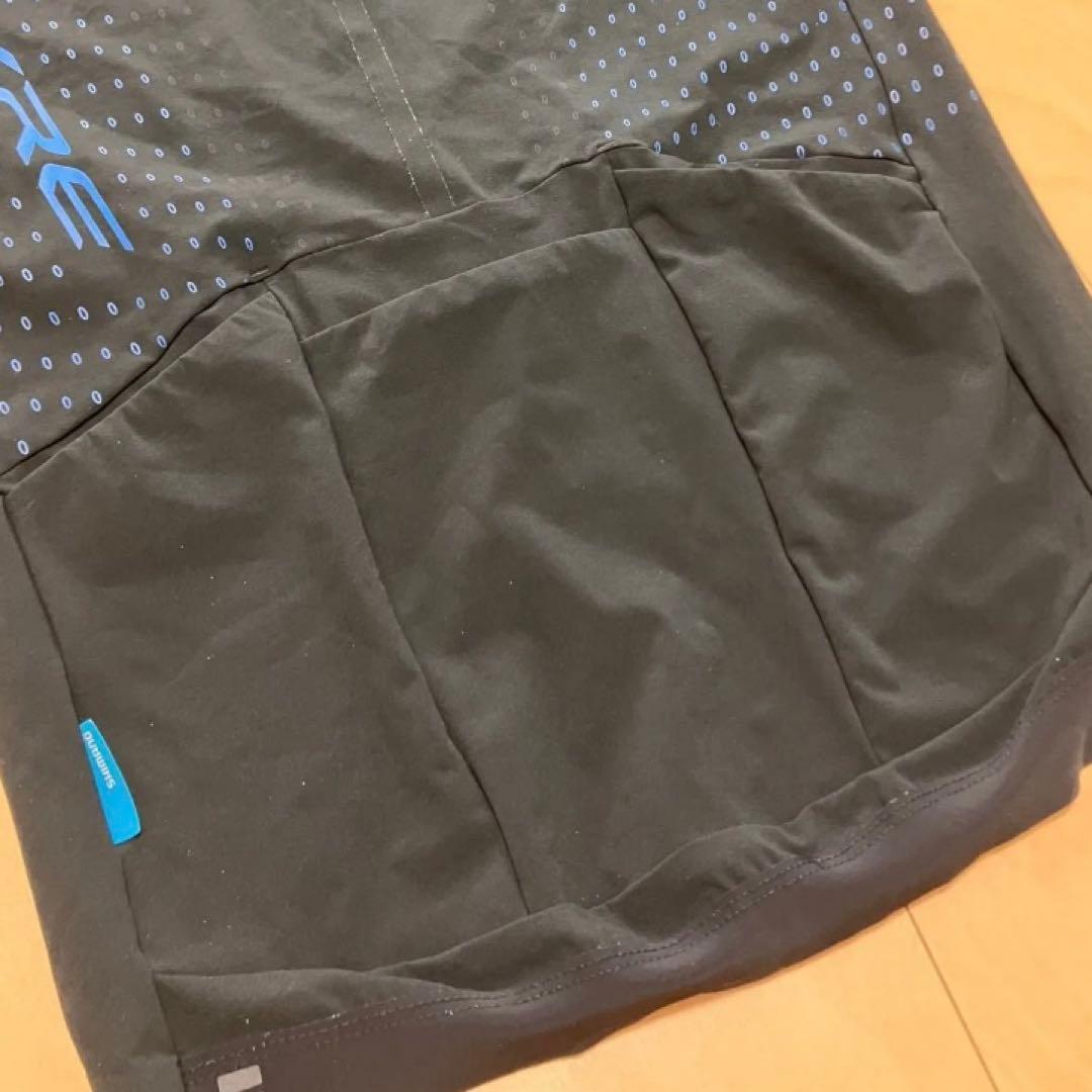 シマノ SHIMANO エスファイア サイクルジャージ 半袖 ブラック