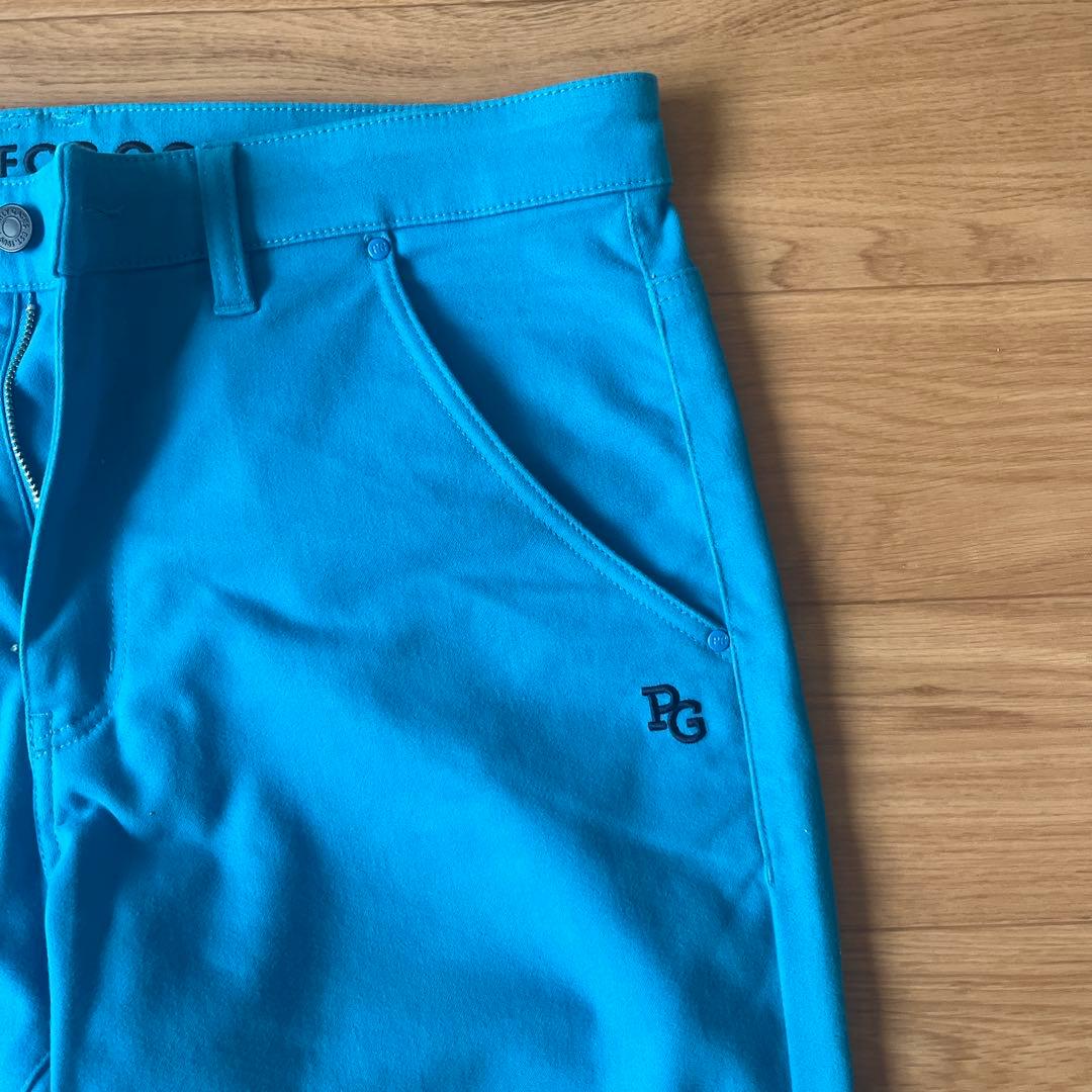 パーリーゲイツ　メンズ　ゴルフパンツ 青　XL