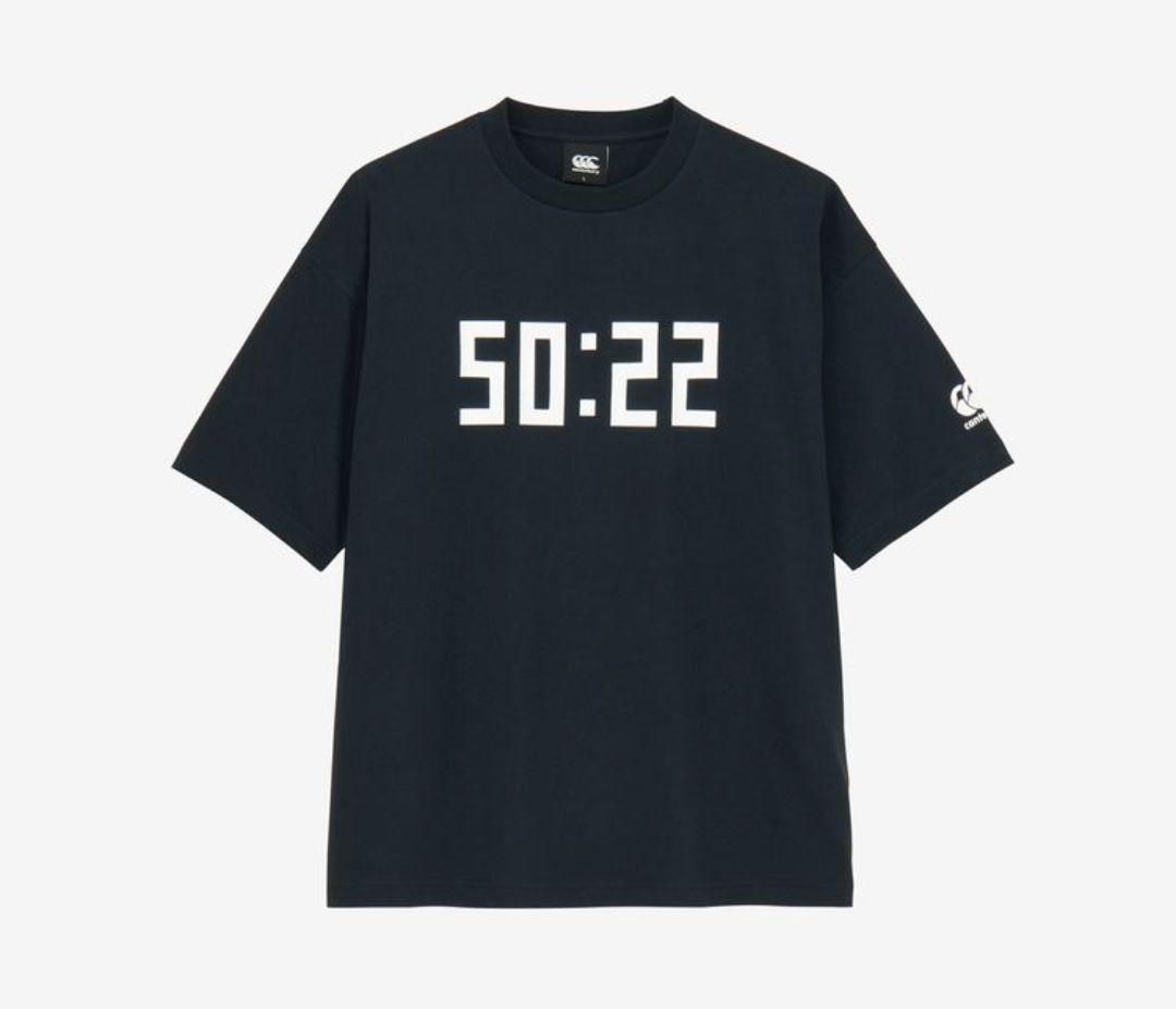 【カンタベリー】50:22 Tシャツ ネイビー