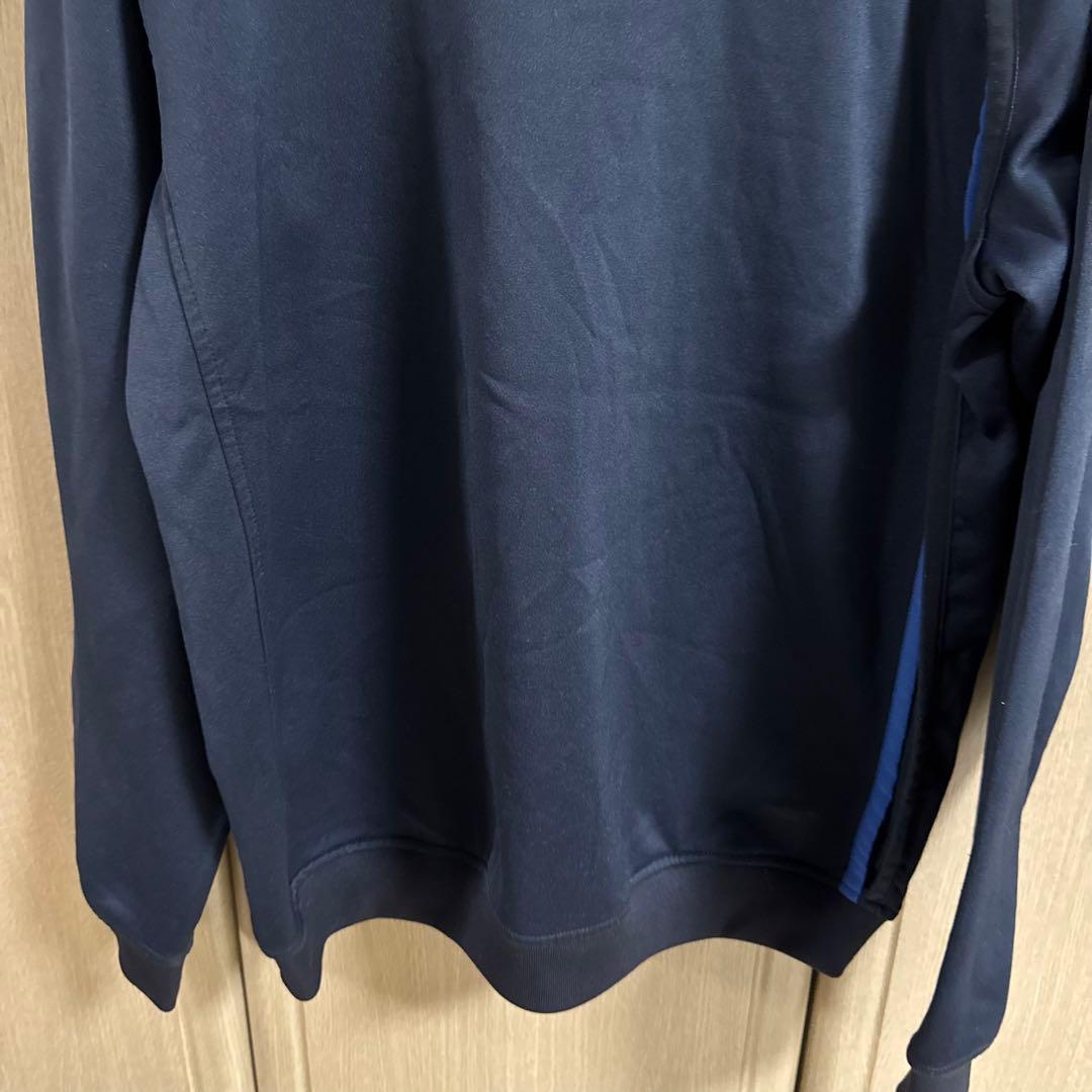 NIKE製 バルセロナ クルーネックトップス Lサイズ/トータル90/ネイビー