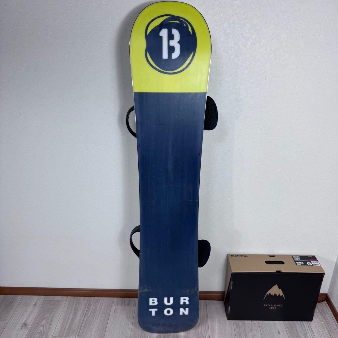 BURTON DESCENDANT 152cm スノーボード 4点セット