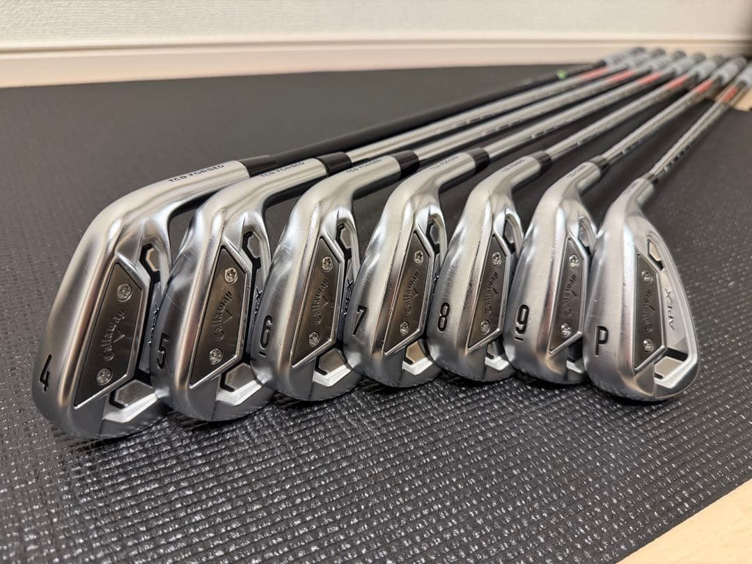 callaway APEX TCB アイアン 4〜PW modus 115S
