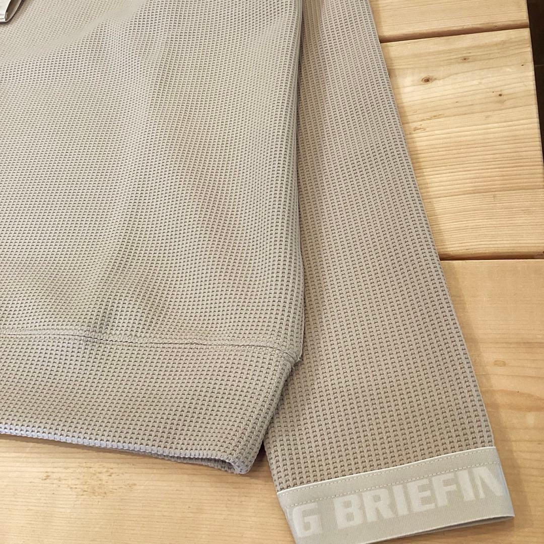 新品　BRIEFING CE WAFFLE NECK LOGO HIGHNECK