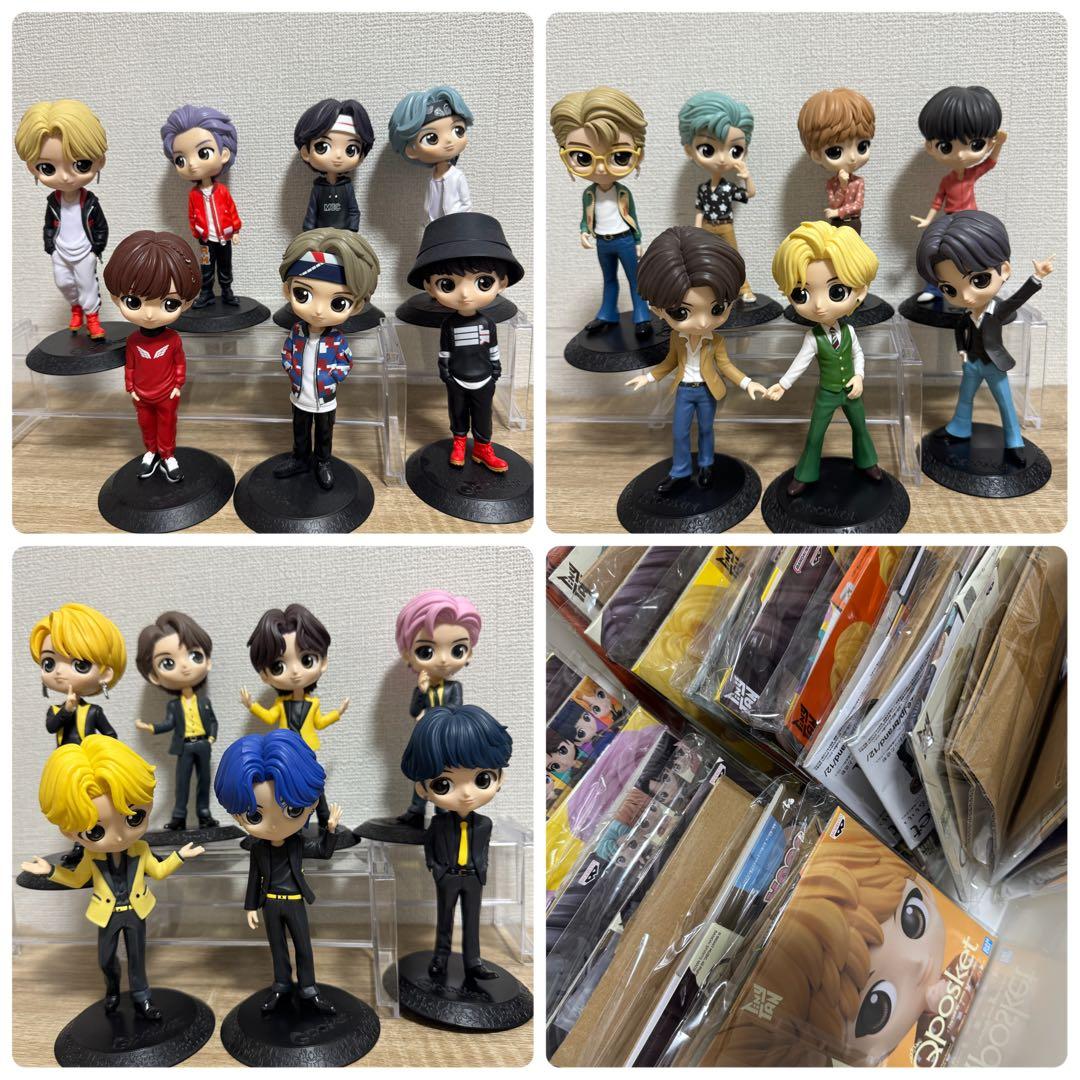 キューポスケット BTS 全てセット21体