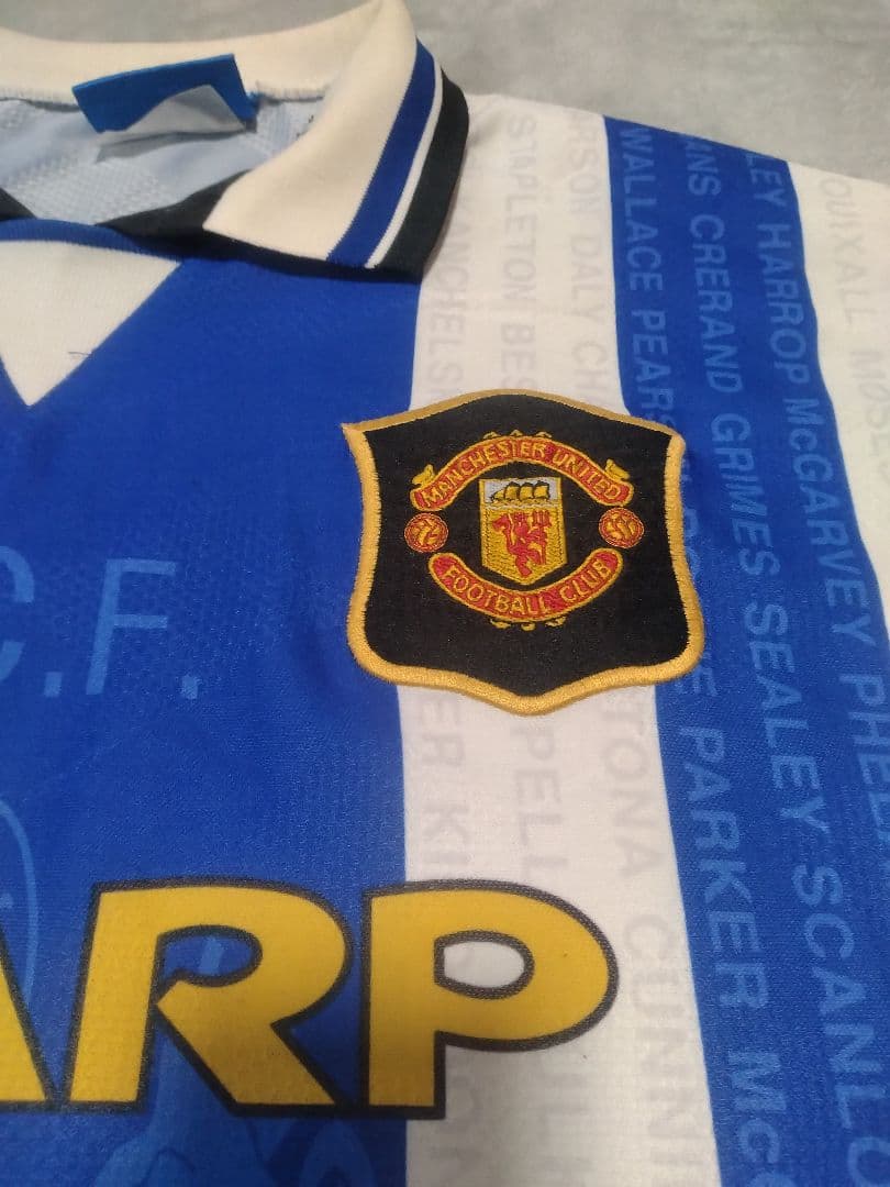 マンチェスター・ユナイテッド3rd ジャージ Lサイズ　UMBRO