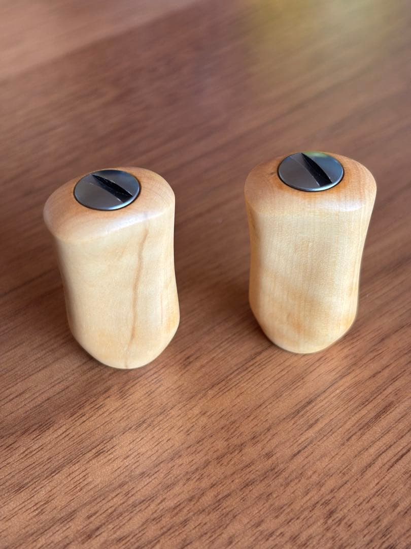 わたらせ樹脂工房　高揚オイルフィニッシュ仕様　シマノ 右ハンドル用2個セット