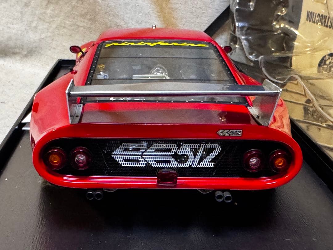 ミニカー Ferrari 512BB Le Mans Presentation