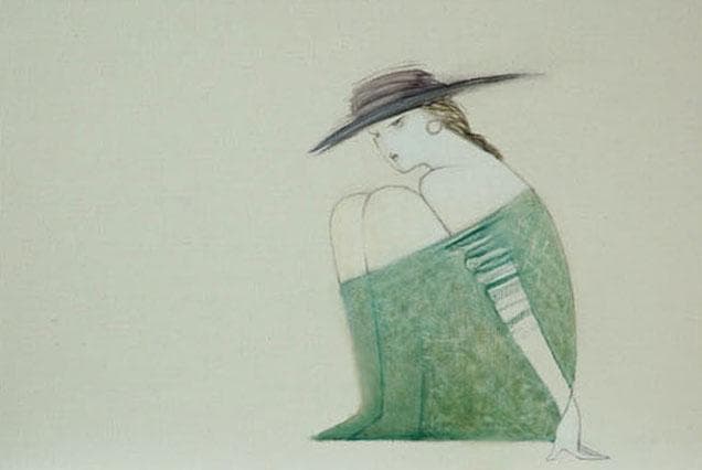 油絵 菅家令子 絵 絵画 インテリア 額付(銀) F4-072012 人物 女性