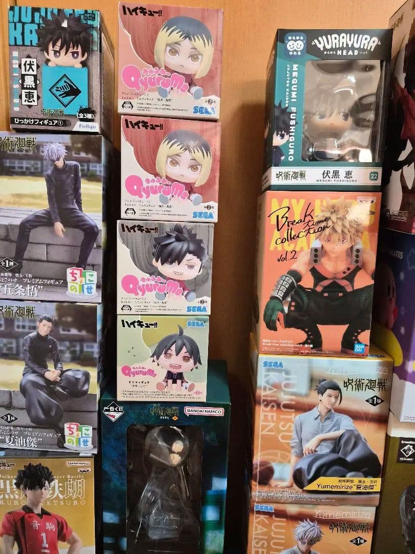 【新品未開封品】プライズ 一番くじ フィギュア 呪術廻戦ヒロアカ まどかマギカ