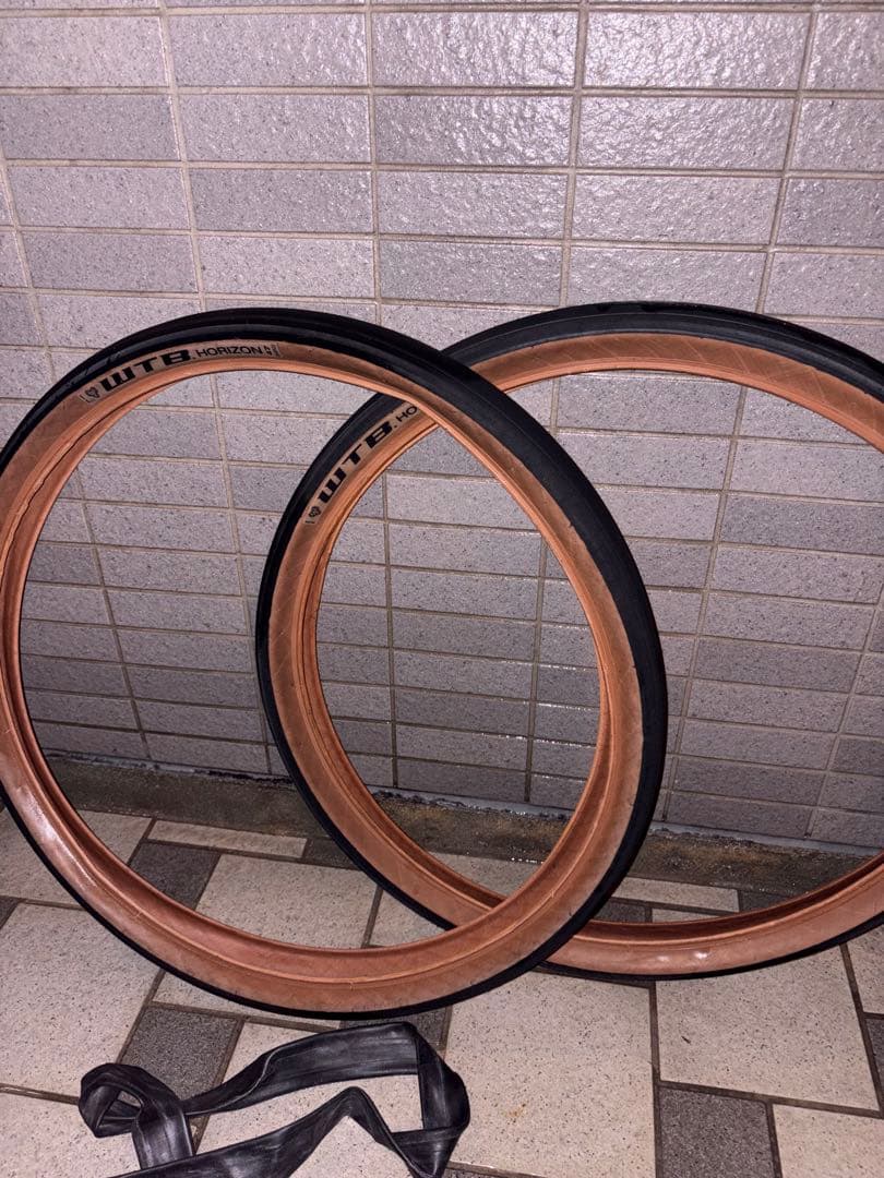 【早い者勝ち】WTB 47c 650 チューブセット　米式　洗浄済み