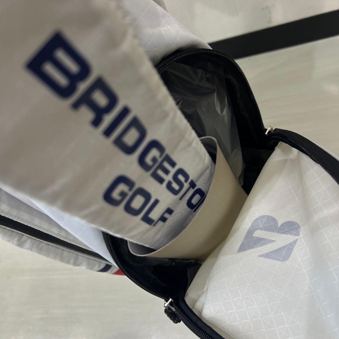 BRIDGESTONE GOLF キャディバッグ ホワイト　CBG321