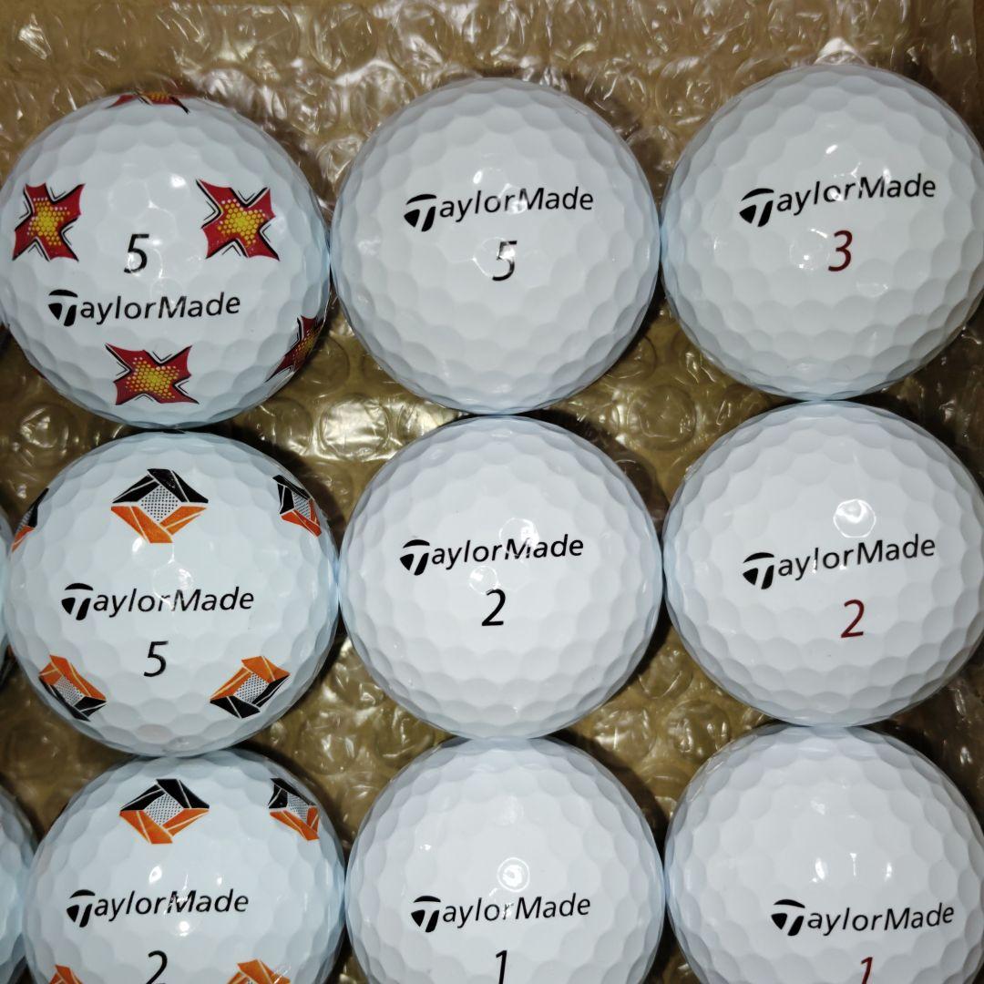 【超超美品】テーラーメイド TP5 TP5X ゴルフボール ロストボール 24球